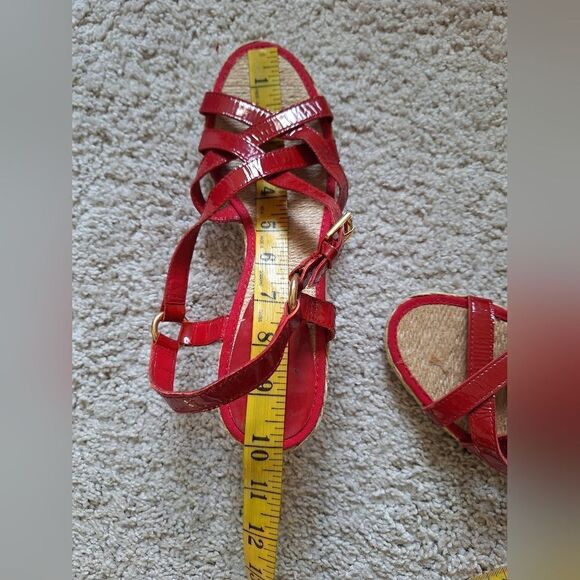 Ralph Lauren Sandal Wedge Shoe - Picture 16 of 16